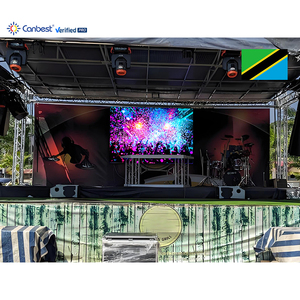 Canbest Rx 3.9 3.9Mm 5000x3000Mm 16.4x 9.8ft noleggio esterno Led <span class=keywords><strong>Video</strong></span> schermo da parete per eventi in Tanzania - Product Image 1