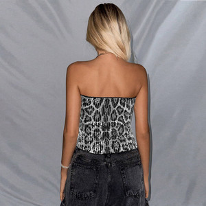 IHOOV léopard femmes haut court paillettes moulante débardeur avec taille <span class=keywords><strong>Corset</strong></span> corps façonnage <span class=keywords><strong>sous</strong></span>-vêtements - Product Image 5