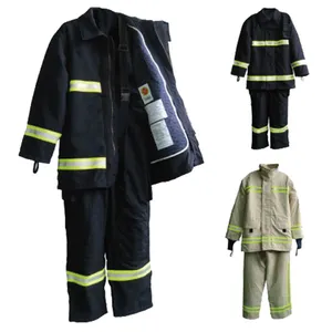 High Performance Fire Fighter Full Body Protection Equipment Safety Officers Uniform