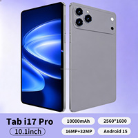 Tablet I17 Pro en Oferta, 10.1 Pulgadas, Android 15, 16GB+1TB, Wi-Fi, GPS, Navegación, 5G, Tablet PC para Juegos y Aprendizaje