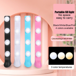 Soporte de trípode Pantalla completa Luz Belleza Video Estudio Iluminación en vivo con control de cable Atenuación Luz de relleno - Product Image 3