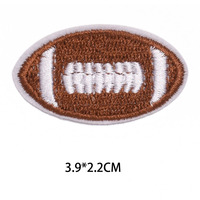 Patchs brodés en gros pour football, basketball, baseball, à repasser sur les vêtements