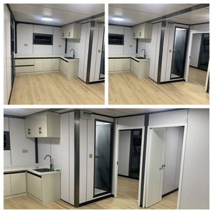 Maison extensible à double aile 20'40' de type usine, Villa préfabriquée moderne avec salle de bain et cuisine, Assemblage rapide en 30 minutes, Annexe - Product Image 5