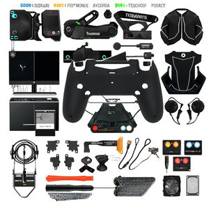 สำหรับชุดรีโมทเวอร์ชัน <span class=keywords><strong>extremerate</strong></span> Black Dawn Type-C สำหรับคอนโทรลเลอร์ PS4 Slim Pro JDM-040/050/055ทำจากพลาสติกที่ทนทาน - Product Image 2