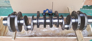 Nouveau vilebrequin en acier forgé Xpower, pièce 21081098 pour pelle sur chenilles DL06, machines de construction, industries des matériaux de construction - Product Image 3