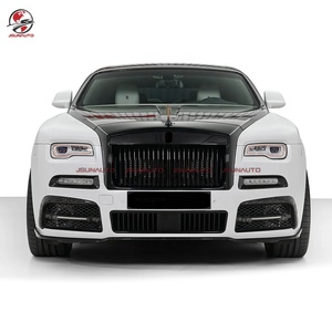 Mise à niveau vers les phares de kit de carrosserie en fibre de carbone de style MSY de 2e génération pour 13-16 Rolls-Royce <span class=keywords><strong>Wraith</strong></span> capot de pare-chocs arrière à lèvre avant - Product Image 2