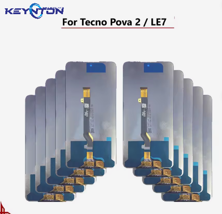 Hot Sale Mobile Phone LCD for Tecno POVA 2 LCD Display Replacement LE7 Touch Screen Digitizer Assembly Pantalla Tactil Parts