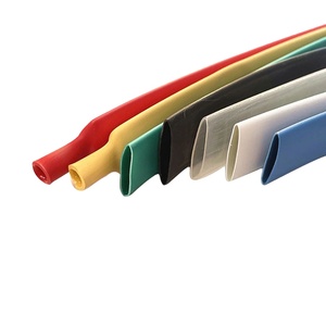 Deem 3:1 và 4:1 co lại tỷ lệ đen PE nhiệt co lại ống với keo bên trong cung cấp cách nhiệt bền cho dây của bạn - Product Image 3