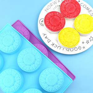 Moldes de Silicona Antiadherentes y Ecológicos para Decoración de Pasteles con Fondant, Herramientas para Hornear con Azúcar, Chocolate y <span class=keywords><strong>Arcilla</strong></span> - Product Image 5