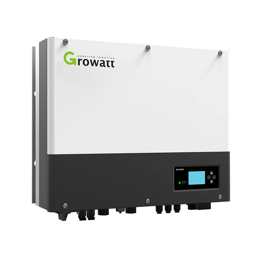 High quality Growatt SPH 10000TL3 BH-UP 10KW Triple-phase hybrid 1 MPPT for Solar PV module hybrid storage inverter