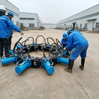 Casse-pieux hydraulique de précision pour l'opération de concassage des pieux de pont