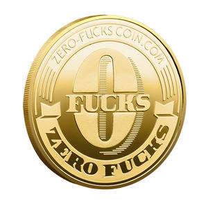 Pièce commémorative en métal personnalisée, artisanat, thème Zero F, cadeau créatif, souvenir en or 2020 - Product Image 3