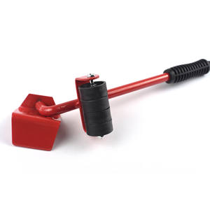 Juego de Herramientas de Mudanza Triangulares de Hierro de 5 Piezas, Resistentes y Portátiles, con Ruedas Giratorias para Muebles - Product Image 3