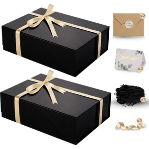 <b>Large</b> covered <b>gift</b> <b>box</b>, magnetic <b>gift</b> <b>box</b>, suitable for birthdays, weddings, Christmas <b>gifts</b>, customizable - Product Image 3