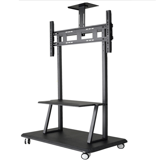 32-84" Tv Lift Auto Motorized Tv Lift Outdoor Motorized Tv Lift Mobile Cart with Wheels