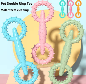 भोजन ग्रेड कुत्ते चउ खिलौना टूथब्रश छड़ी मोलर दांतों की सफाई पिल्ले और वयस्क कुत्तों के लिए दंत स्वास्थ्य देखभाल - Product Image 2