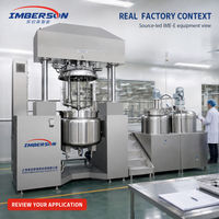 Imberson 1300L Mélangeur Industriel pour le Traitement de Dentifrice, Homogénéisateur à Cisaillement Élevé