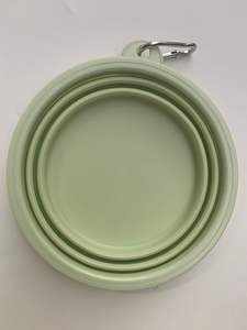 Silikon Katlanabilir Yuvarlak Köpek Mamalıkları Gıda Sınıfı TPE Taşınabilir Katlanabilir Seyahat Köpek Mama Kabı İç/Dış Mekan Kullanımı İçin - Product Image 4