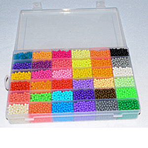 Vente en gros de perles magiques éducatives bricolage en plastique pour enfants Puzzle <span class=keywords><strong>3d</strong></span> pour enfants perles en vrac perles en tissu - Product Image 4