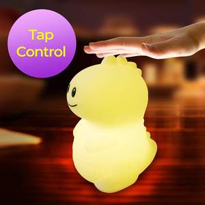 Coloré vie LED <span class=keywords><strong>veilleuse</strong></span> bébé chambre chambre lampe de bureau salon Portable chiot hippopotame Silicone <span class=keywords><strong>veilleuse</strong></span> - Product Image 4