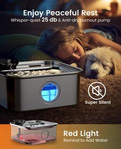 Dispensador de Agua para Mascotas de 10L 8L - Dispensador de Agua para Perros - Dispensador de Agua Automático para Mascotas - Dispensador de Agua de Gran Capacidad para Perros Grandes, Nuevo Modelo - Product Image 4