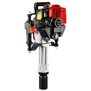 Piladora de Postes Manual a Gasolina de 4 Tiempos, de Alta Frecuencia, con Empuñadura Antivibración, Ligera y de Operación Individual - Product Image 1