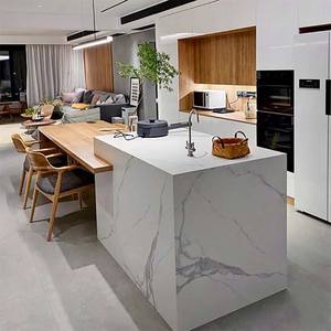 Gabinetes <span class=keywords><strong>de</strong></span> cocina <span class=keywords><strong>de</strong></span> armario <span class=keywords><strong>pintado</strong></span> con laca mate blanca <span class=keywords><strong>de</strong></span> lujo <span class=keywords><strong>de</strong></span> gama alta personalizados modulares modernos contemporáneos con estantes <span class=keywords><strong>de</strong></span> isla - Product Image 6