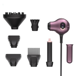 Secador de Pelo de Alta Gama con Peine, 1600w de Alta Potencia, Estilizador de Cabello Multifuncional 5 en 1 - Product Image 1