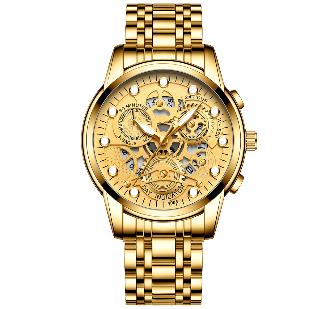 All gold - gold face
