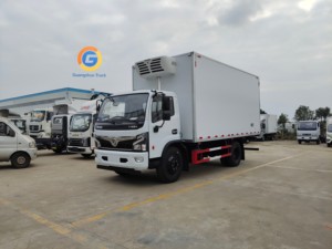 Camión Frigorífico Dongfeng 6M Mini, Unidad de Refrigeración Themo King, Camioneta Refrigerada para Carga - Product Image 5