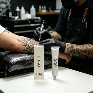 Premium Salon Tattoo Balm, moderate viscosity and full <b>weight</b> range, OEM custom logo tattoo care gel for high-end brow - Product Image 4