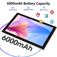 Tablet Android 2 en 1 de 10 Pulgadas del Fabricante de Shenzhen para Negocios y Niños en Español, 6GB de Memoria, Producto Nuevo