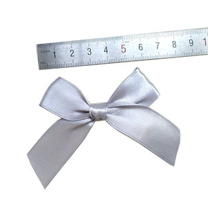 <span class=keywords><strong>LB12</strong></span> Offre Spéciale fait à la main cadeaux emballage Lurex argent brillant ruban à paillettes nœud - Product Image 3