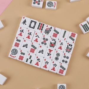 Bulk Premium American <b>Mahjong</b> <b>Set</b> Tiles Luxury Plastic Box Reusable Portable Leisure Game Gift <b>Set</b> Low MOQ Custom Logo Fast - Product Image 3