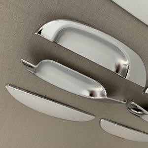 8 pièces/ensemble couvercle de poignée de porte ABS accessoires extérieurs couvercle de poignée de porte de voiture pour <span class=keywords><strong>QQ</strong></span> - Product Image 4