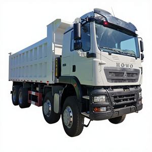 รถดัมพ์ SINOTRUK TX 8X4 400 แรงม้า เครื่องยนต์ดีเซล Weichai ยูโร 2 พวงมาลัยซ้าย ปี 2026 ใหม่  บรรทุกได้ 31-40 ตัน สำหรับงานเหมืองและก่อสร้าง - Product Image 1