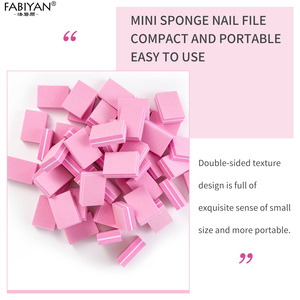 100/180 Grit <strong>Mini</strong> Nail File Double Side Nail File <strong>Buffer</strong> Sponge Sanding <strong>Block</strong> Nail <strong>Buffer</strong> - Product Image 4