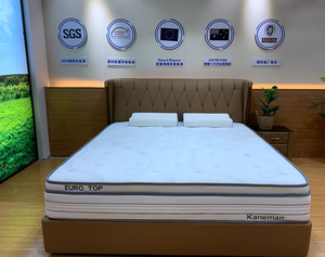 Euro Top 5 Yıldızlı Otel Lüks Cep Yaylı Yatak King Boy Memory Foam Yatak Queen Boy Kutuda - Product Image 3