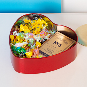 Biểu Tượng Tùy Chỉnh Thêm Lớn Hình Trái Tim Quà Tặng Kim Loại Hộp In Ấn Cho Thời Trang Quà Tặng Hàng Thủ Công Bao Bì - Product Image 5