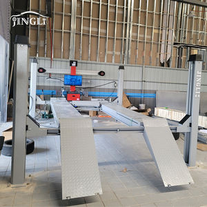 Pont élévateur hydraulique à 4 poteaux JINGLI DC-4000 à double cylindre à bas prix - Product Image 6