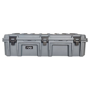 OEM outdoor customized 110 Liters Waterproof storage box Heavy Duty tools set cargo roof plastic tool box