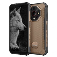 Smartphone robuste 5G Ulefone Armor X16 Pro Octa Core CDMA 6,56 pouces HD+ étanche antichoc 8 Go+256 Go vision nocturne Android 15