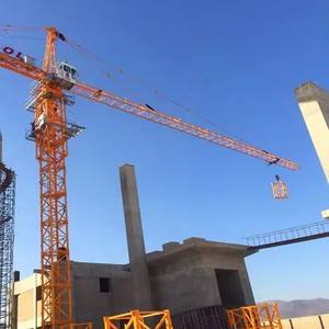 Nouvelle grue à tour Zoomlion, directement de l'usine, Chine, W6513, charge maximale 8 tonnes, grue à tour professionnelle pour la construction - Product Image 1