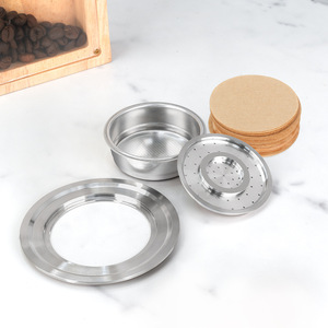 Filtro de café reutilizable de acero inoxidable Philips de 5,22 cm para máquinas Senseo de una sola taza - Product Image 4