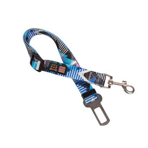 MIDEPET - Correa de Seguridad para Perros y Gatos, de Lujo, Personalizada, con Patrón Sólido, de Poliéster y Piel Sintética, Ajustable, Acolchada, Manos Libres - Product Image 3