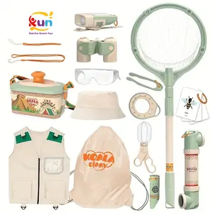 Mùa Hè Đồ Chơi Ngoài Trời 14Pcs Cắm Trại Đồ Chơi Ngoài Trời Thăm Dò Kit Bug Catcher Kit Cho Trẻ Em