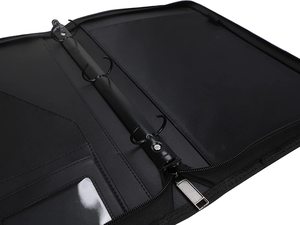 Danh Mục Đầu Tư Tài Liệu Hội Nghị Bằng Da PU <span class=keywords><strong>A4</strong></span> Với Chất Kết Dính 3 Vòng - Product Image 4