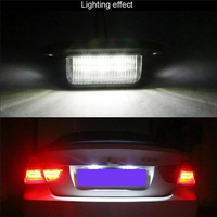 Lampes de plaque d'immatriculation LED 6LED 12V-24V pour camion/voiture/SUV/camionnette, 6000K, neuves, garantie 1 an, fabriquées en usine