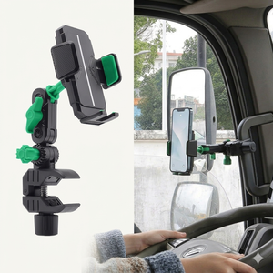 Soporte para Teléfono de Camión con Logotipo Personalizado, Resistente a Impactos, para Excavadora, Montacargas, Conducción Segura, Rotación de 360 Grados °   Soporte para Teléfono de Coche - Product Image 1