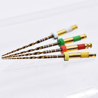 Limas Dentales Rotatorias Wave One Gold, Limas V One Golden, Activación por Calor Niti, Endodoncia Flexible, Uso Dental para Conducto Radicular